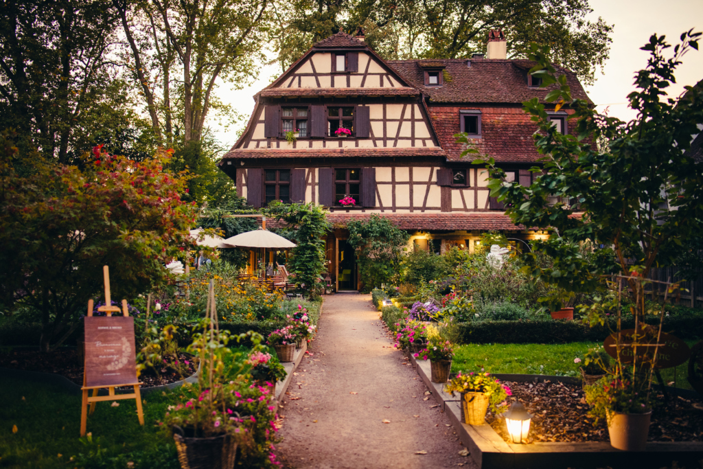 Du Côté de chez Anne, bâtisse à colombages